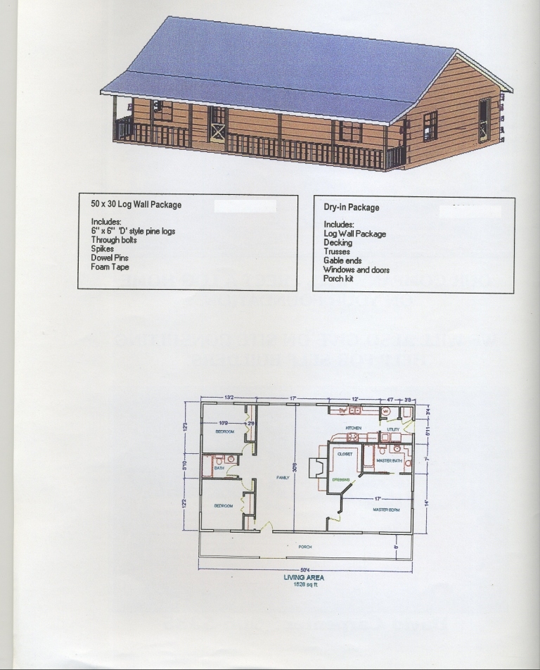 30X50 Metal Building Floor Plan